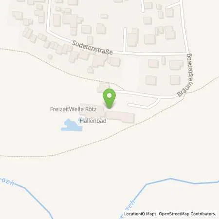 Standortübersicht der Tankstelle Mer Germany GmbH in 92444 Markt Rötz