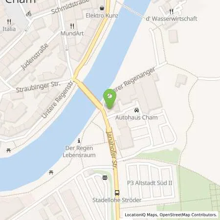 Standortübersicht der Tankstelle Mer Germany GmbH in 93413 Cham