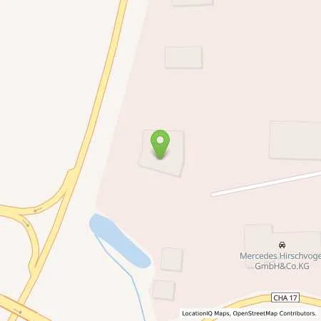 Standortübersicht der Tankstelle Vögl GmbH & Co. Cham KG in 93413 Cham