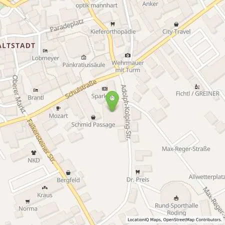 Standortübersicht der Tankstelle Mer Germany GmbH in 93426 Roding