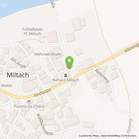 Standortübersicht der Strom (Elektro) Tankstelle: Mer Germany GmbH in 93468, Miltach