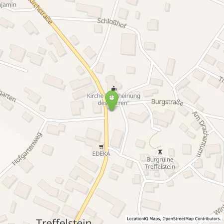 Standortübersicht der Tankstelle Charge-ON in 93492 Treffelstein