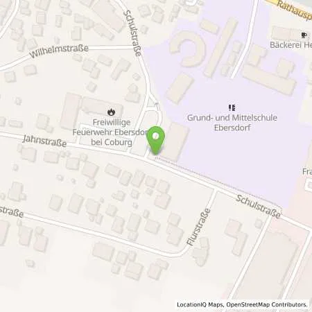Standortübersicht der Tankstelle Gemeindewerke Ebersdorf in 96237 Ebersdorf