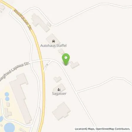 Standortübersicht der Tankstelle SÜC Energie und H20 GmbH in 96242 Sonnefeld