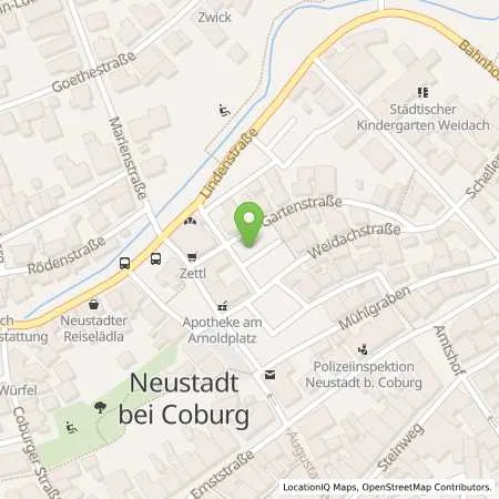 Standortübersicht der Tankstelle SWN Stadtwerke Neustadt GmbH in 96465 Neustadt