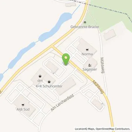 Standortübersicht der Tankstelle EWE Go GmbH in 96465 Neustadt/Coburg