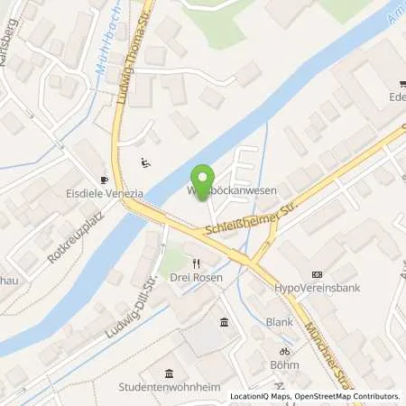 Standortübersicht der Tankstelle Stadtwerke Dachau in 85221 Dachau