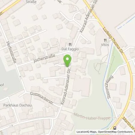 Standortübersicht der Tankstelle Stadtwerke Dachau in 85221 Dachau