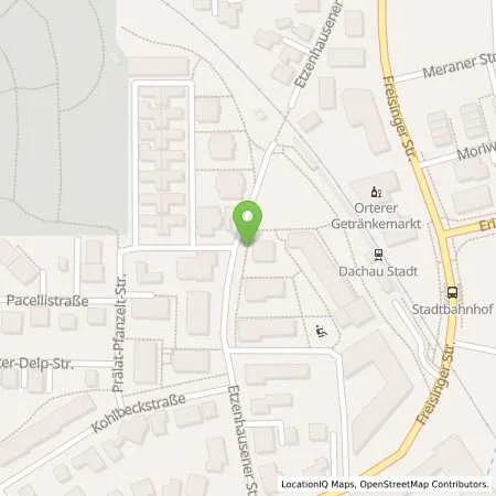 Standortübersicht der Tankstelle Stadtwerke Dachau in 85221 Dachau