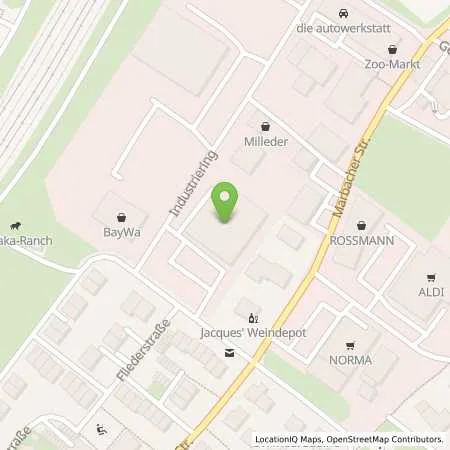 Standortübersicht der Tankstelle camLine Holding AG in 85238 Petershausen