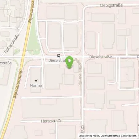 Standortübersicht der Tankstelle Auto Rapp GmbH in 85757 Karlsfeld