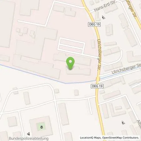 Standortübersicht der Tankstelle Mer Germany GmbH in 94469 Deggendorf