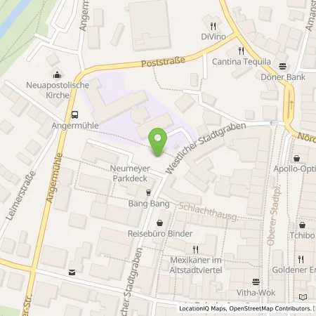 Standortübersicht der Tankstelle Stadtwerke Deggendorf GmbH in 94469 Deggendorf