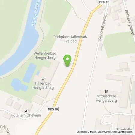 Standortübersicht der Tankstelle Gemeindliche Werke Hengersberg in 94469 Hengersberg