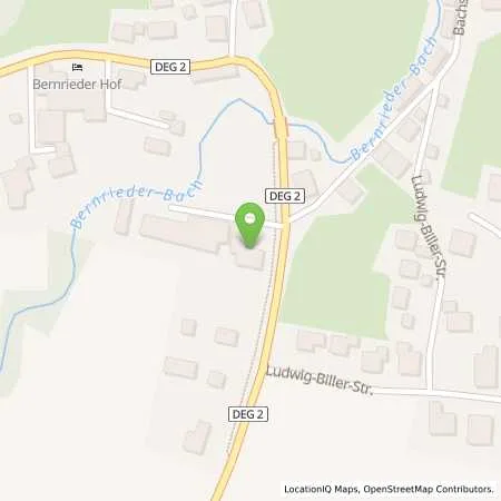 Standortübersicht der Tankstelle Autohaus Biller GmbH & Co.KG in 94505 Bernried
