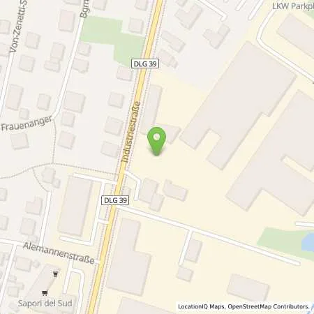 Standortübersicht der Tankstelle Lechwerke AG in 86637 Wertingen