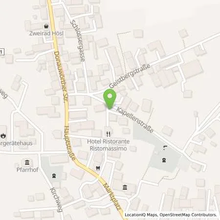 Standortübersicht der Tankstelle erdgas schwaben gmbh in 86647 Buttenwiesen