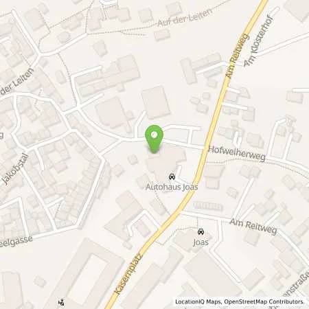 Standortübersicht der Tankstelle Autohaus Joas OHG in 89407 Dillingen