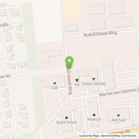 Standortübersicht der Tankstelle Lechwerke AG in 89415 Lauingen