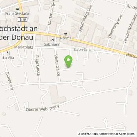 Standortübersicht der Tankstelle Lechwerke AG in 89420 Höchstädt