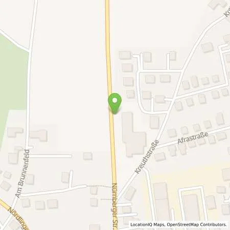 Standortübersicht der Tankstelle Auto König GmbH & Co.KG in 86609 Donauwörth