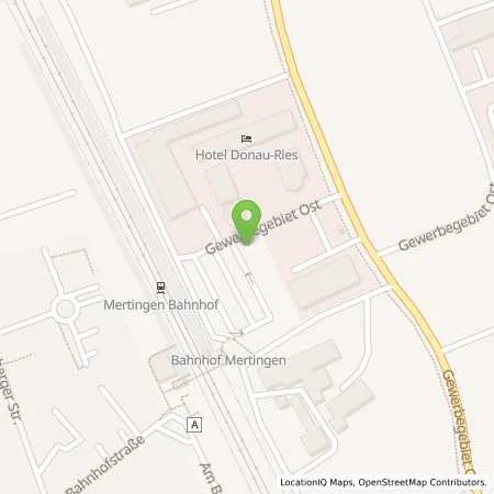 Standortübersicht der Tankstelle GP JOULE Connect GmbH in 86690 Mertingen