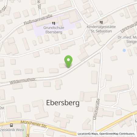 Standortübersicht der Strom (Elektro) Tankstelle: Wolfgang Wochermaier Besitzunternehmen e.K. in 85560, Ebersberg
