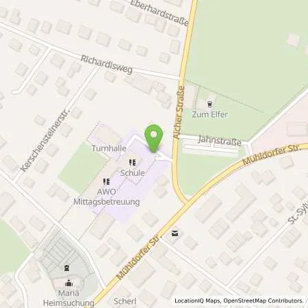 Standortübersicht der Tankstelle EBERwerk GmbH & Co. KG in 85561 Forstinning