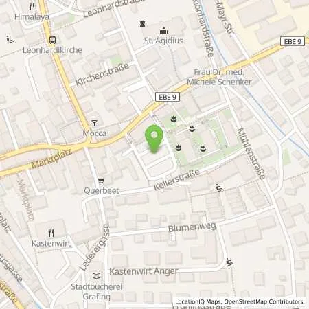 Standortübersicht der Tankstelle Rothmoser GmbH & Co. KG in 85567 Grafing