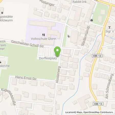 Standortübersicht der Tankstelle Qwello GmbH in 85625 Glonn