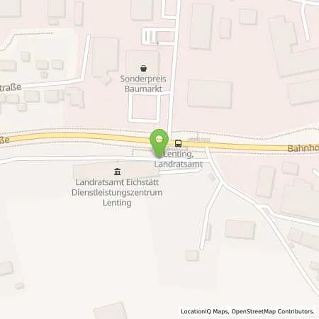 Standortübersicht der Tankstelle Charge-ON in 85101 Lenting