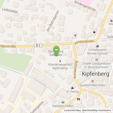 Standortübersicht der Strom (Elektro) Tankstelle: N-ERGIE Aktiengesellschaft in 85110, Kipfenberg
