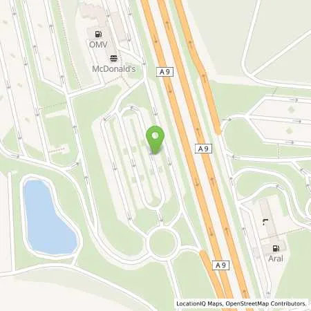 Standortübersicht der Tankstelle IONITY GmbH in 85120 Hepberg