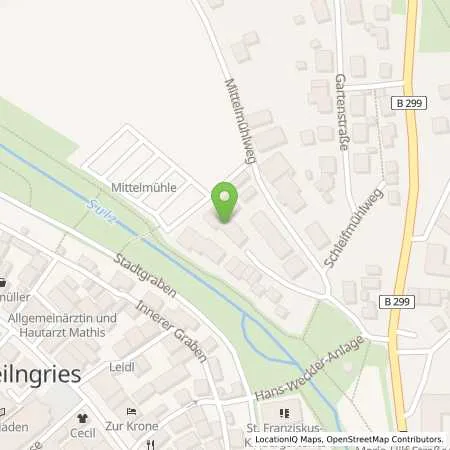 Standortübersicht der Tankstelle Josef Geyer e-mobil GmbH in 92339 Beilngries