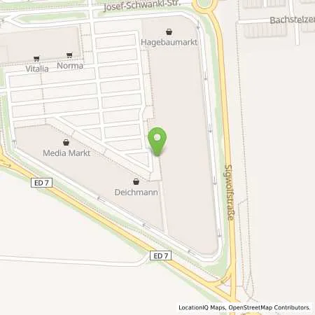 Standortübersicht der Tankstelle EnBW mobility+ AG und Co.KG in 85435 Erding