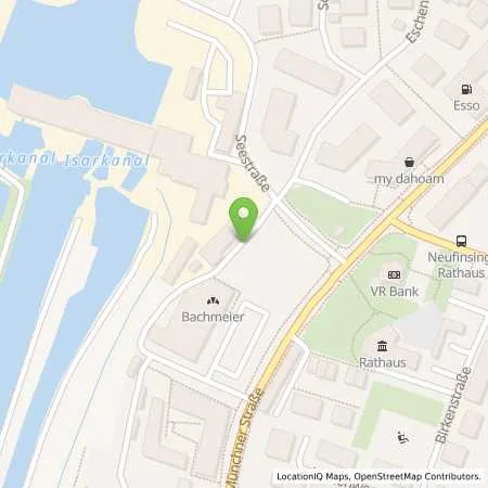 Standortübersicht der Tankstelle Energie Südbayern GmbH in 85464 Finsing