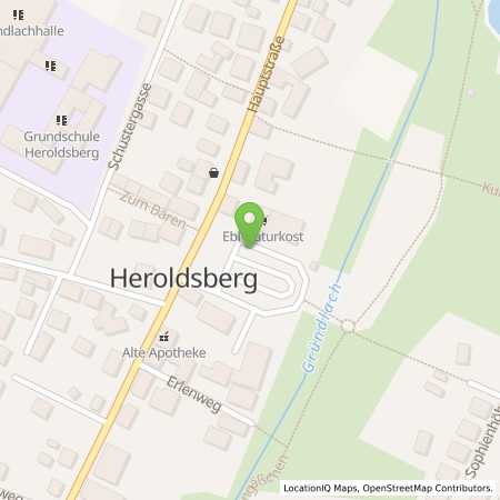 Standortübersicht der Strom (Elektro) Tankstelle: N-ERGIE Aktiengesellschaft in 90562, Heroldsberg