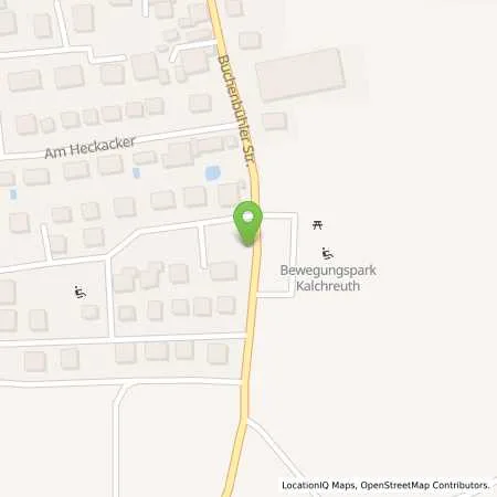 Standortübersicht der Tankstelle N-ERGIE Aktiengesellschaft in 90562 Kalchreuth