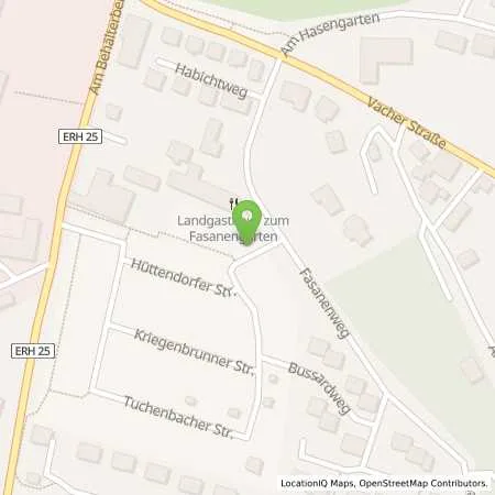 Standortübersicht der Tankstelle Herzo Werke GmbH in 91074 Herzogenaurach