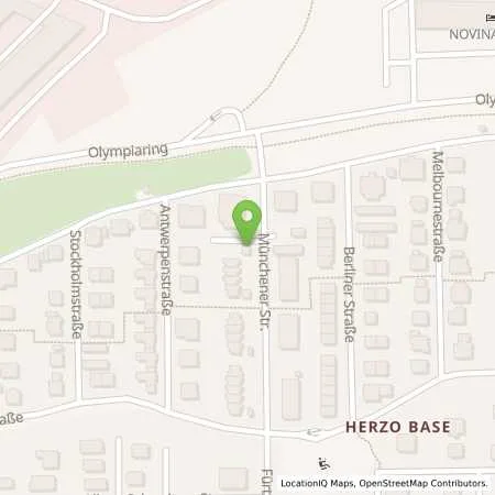 Standortübersicht der Tankstelle Herzo Werke GmbH in 91074 Herzogenaurach