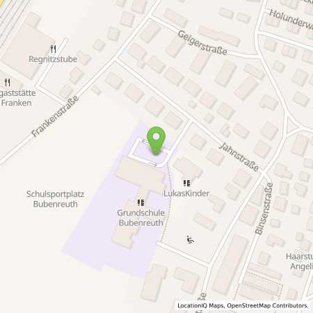Standortübersicht der Strom (Elektro) Tankstelle: N-ERGIE Aktiengesellschaft in 91088, Bubenreuth