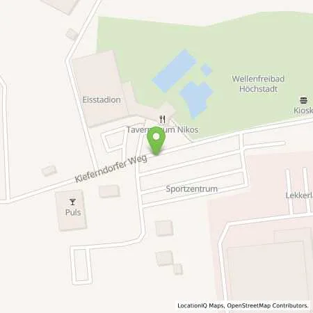 Standortübersicht der Tankstelle Charge-ON in 91315 Höchstadt an der Aisch