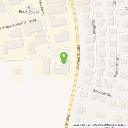 Standortübersicht der Tankstelle H.Wormser GmbH in 91315 Höchstadt/Aisch