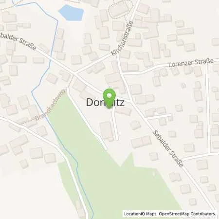 Standortübersicht der Tankstelle N-ERGIE Aktiengesellschaft in 91077 Dormitz