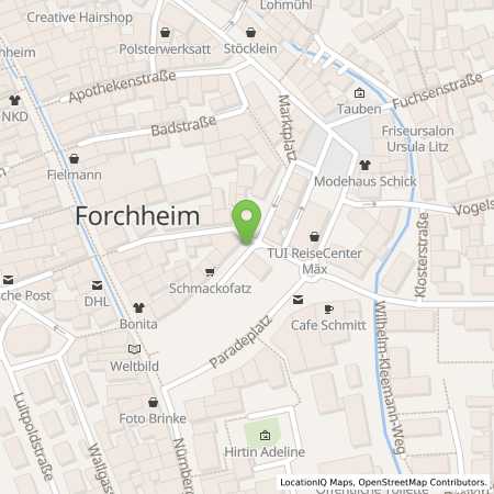 Strom Tankstellen Details Stadtwerke Forchheim GmbH in 91301 Forchheim ansehen
