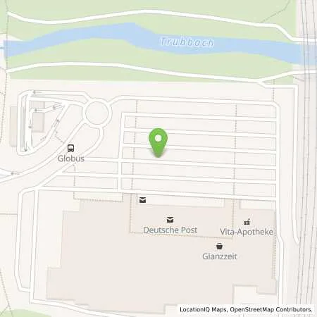 Standortübersicht der Tankstelle amperio GmbH in 91301 Forchheim