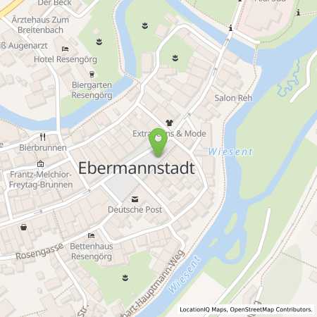 Strom Tankstellen Details Stadtwerke Ebermannstadt Versorgungsbetriebe GmbH in 91320 Ebermannstadt ansehen