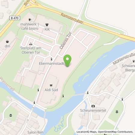 Strom Tankstellen Details Stadtwerke Ebermannstadt Versorgungsbetriebe GmbH in 91320 Emerbmannstadt ansehen