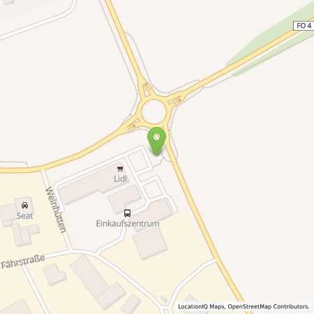 Standortübersicht der Strom (Elektro) Tankstelle: N-ERGIE Aktiengesellschaft in 91330, Bammersdorf