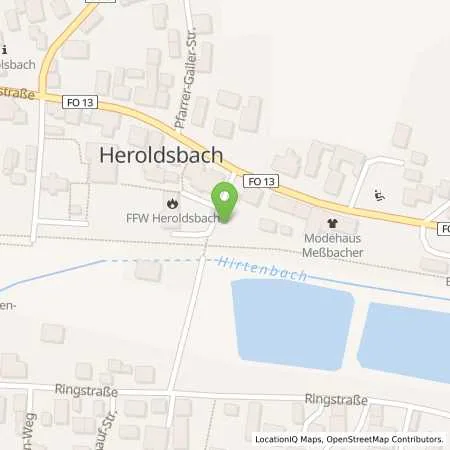 Standortübersicht der Tankstelle Gemeinde Heroldsbach in 91336 Heroldsbach